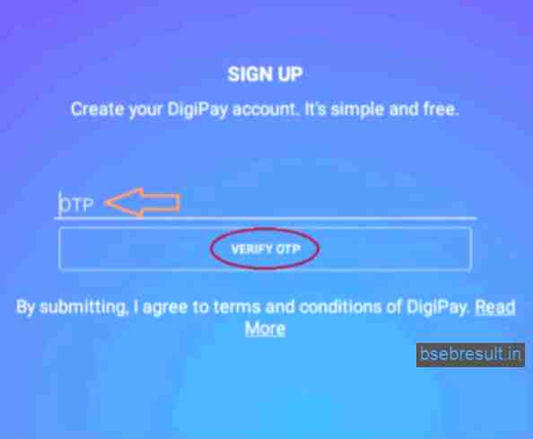 Digipay login