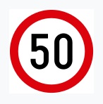Maximum Speed Limit Sign
