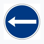 Turn Left Sign