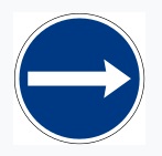 Turn Right Sign

