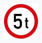 Weight Limit Sign
