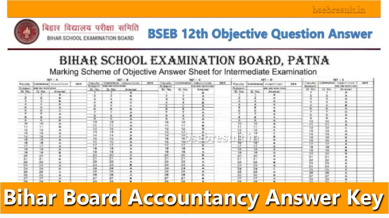 Bihar-Board-12th-Accountancy-Answer-Key-Pdf