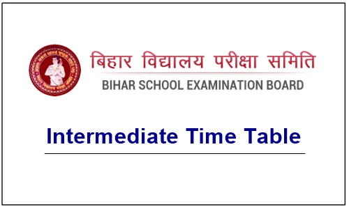Bihar Board 10th Routine 2024