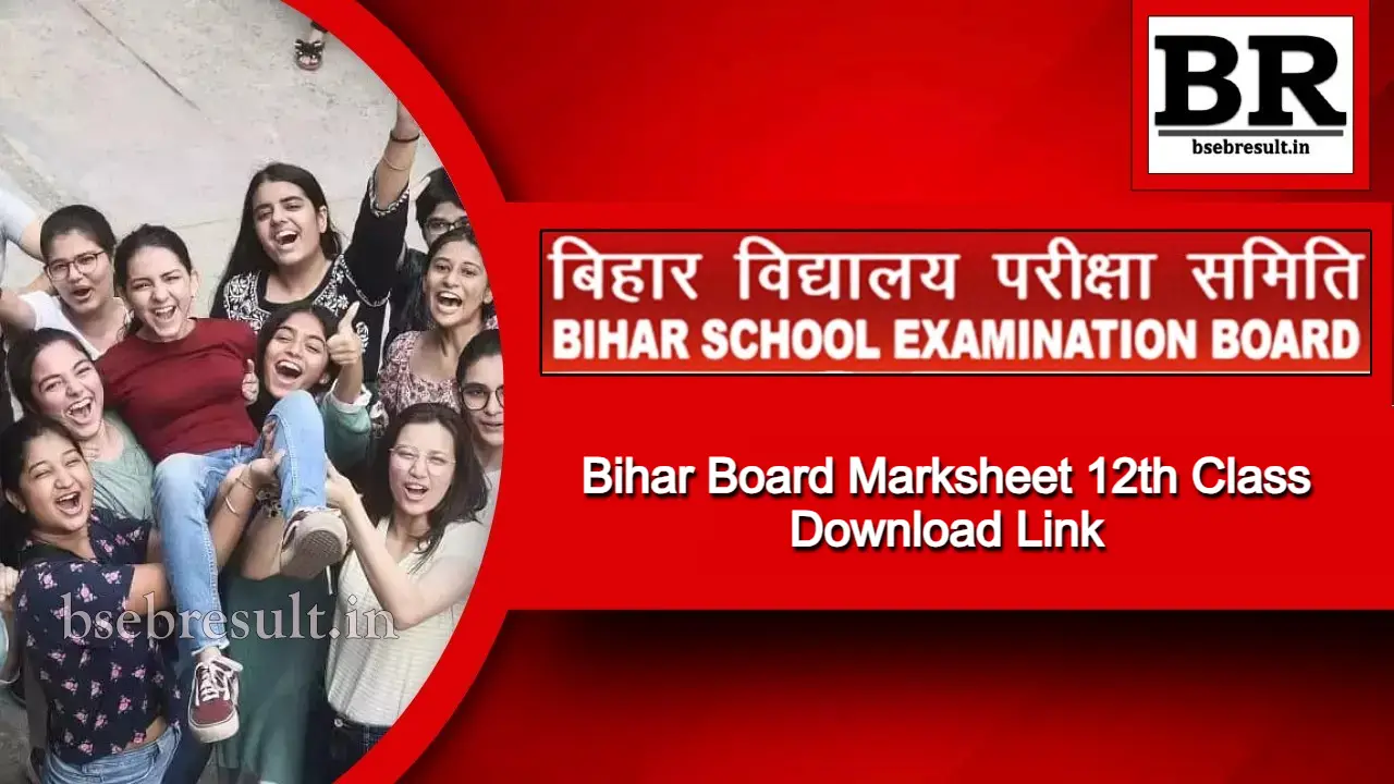 bihar board marksheet 12th class 2024