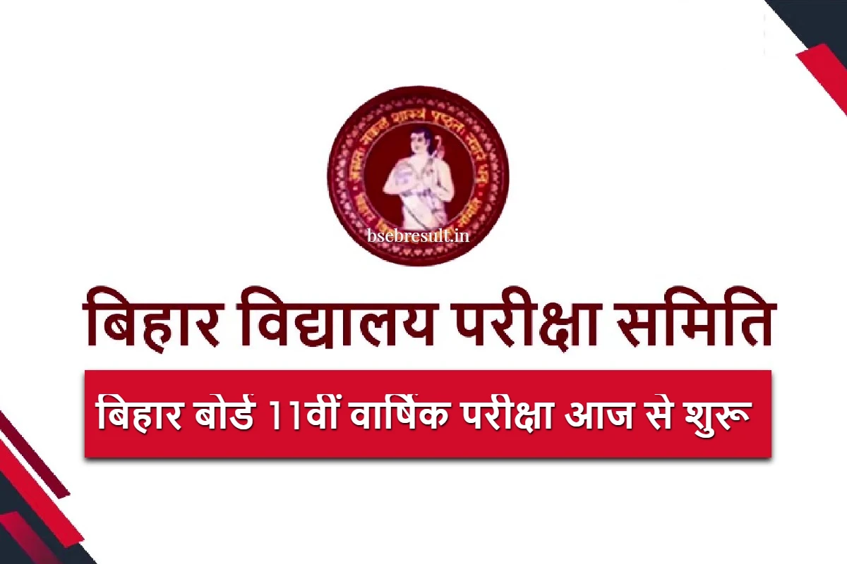 Bihar Board 11th Annual Exam 2023 starts from today