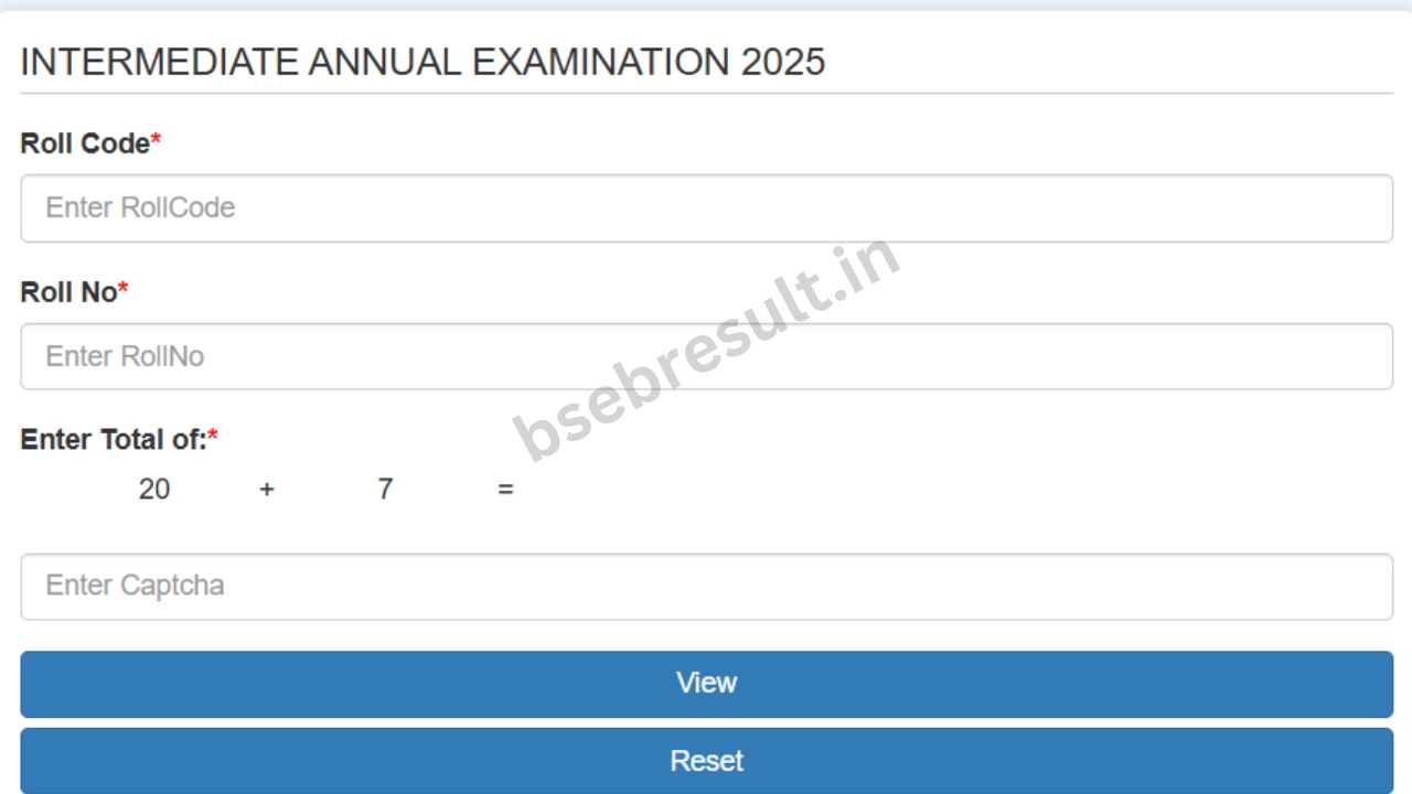 Bihar Board 12th Result Marksheet 2025 Download Results ...